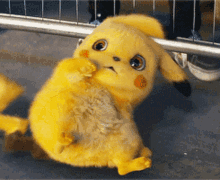 Detective Pikachu Afraid GIF