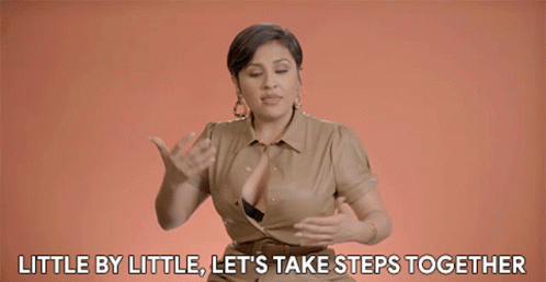 Little By Little Lets Take Steps Together GIF - Little By Little Lets Take  Steps Together Small Steps - Discover & Share GIFs