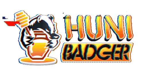 Hunibadger Honey Badger Sticker - Hunibadger Badger Honey Badger Stickers