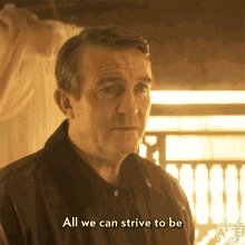 All We Can Strive To Be Is Good Men Wisdom GIF - All We Can Strive To Be Is Good Men Wisdom Headshake GIFs