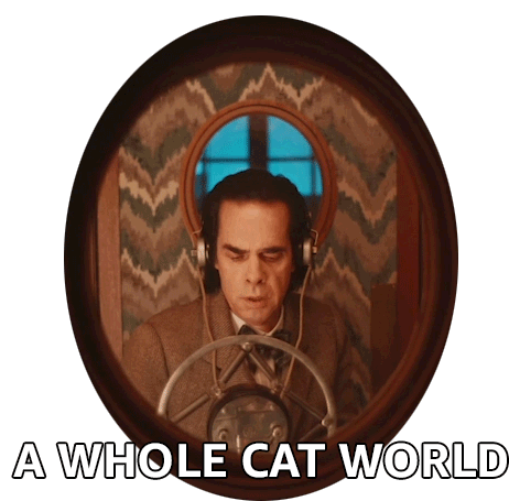 A Whole Cat World Hg Wells Sticker - A Whole Cat World Hg Wells Herbert George Wells Stickers
