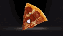 Pizza Homer Simpson GIF - Pizza Homer Simpson Disappear GIFs