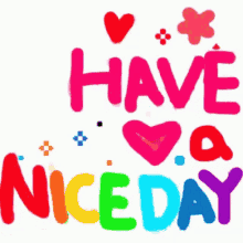 Have A Nice Day Heart GIF - Have A Nice Day Heart Flower GIFs