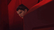 Taking Cover Reyna GIF - Taking Cover Reyna Valorant GIFs