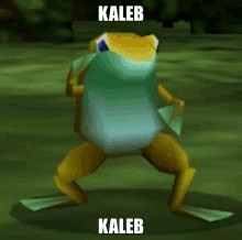 Kaleb Kaleb Gif GIF - Kaleb Kaleb Gif Kaleb Frog GIFs