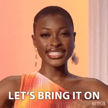 Let'S Bring It On Tolú GIF - Let'S Bring It On Tolú Perfect Match GIFs
