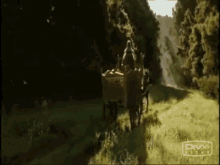 Gandalf Wagon Ride - Lord Of The Rings GIF - Lotr Horse Ride GIFs