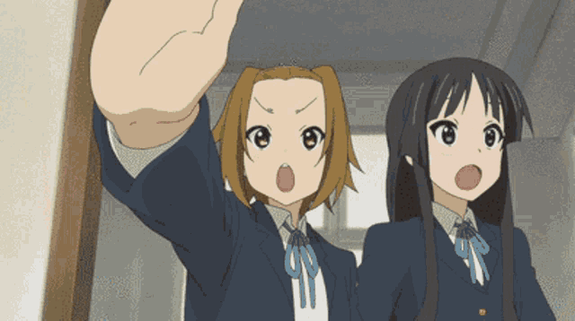 Anime Girl GIF - Anime Girl Punch - Discover & Share GIFs