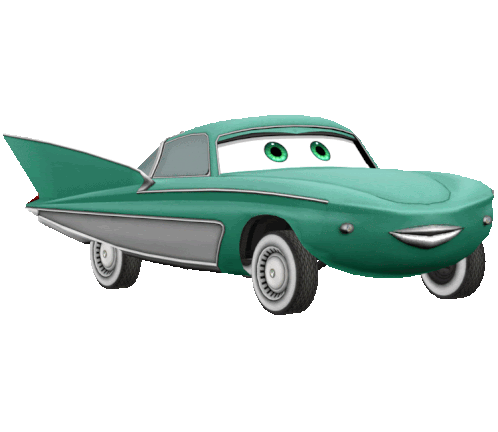 Flo Cars Cars Movie Sticker - Flo Cars Flo Cars Movie Stickers