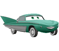 Flo Cars Cars Movie Sticker - Flo Cars Flo Cars Movie Stickers