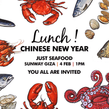Lunch Chinese New Year GIF - Lunch Chinese New Year Just Seafood GIFs