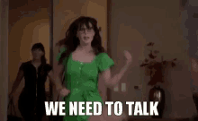 Let'S Talk GIF - We Need To Talk Talk Barging In GIFs