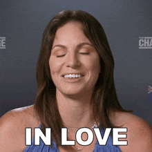 In Love Emily GIF - In Love Emily The Challenge World Championship GIFs