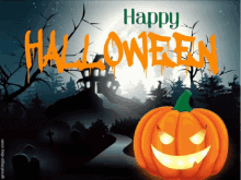 happy halloween halloween pumpkin scary