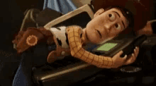 Woody Phone GIF