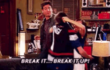 Stop Fighting GIF - Stop Fighting Fighting Break It Up GIFs