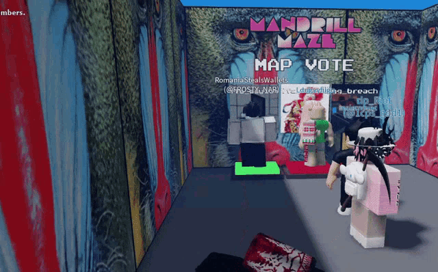 mandrill, Roblox Item Asylum Wiki