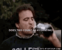 Hydrating Chug GIF - Hydrating Chug Alcohol GIFs