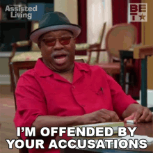 Im Offended By Your Accusations Vinny GIF - Im Offended By Your Accusations Vinny Assisted Living GIFs