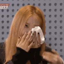 Rosécrying Rosie Reacts GIF