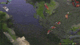 a screenshot of a video game with a green circle on the bottom right