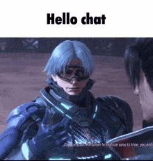 Hello Chat Tekken 8 GIF - Hello Chat Tekken 8 Lee Chaolan GIFs