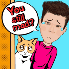 Cat You Still Mad GIF - Cat You Still Mad Sad GIFs