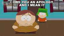 I Owe You An Apology And I Mean It Cartman GIF