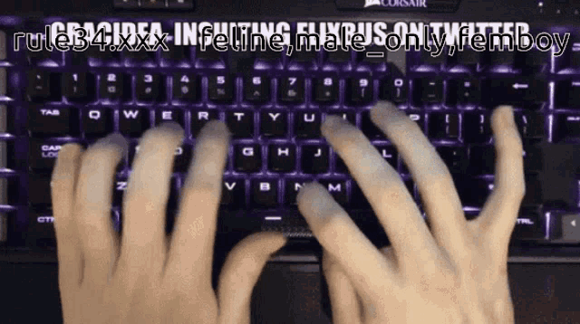 Typing Femboy GIF - Typing Femboy The Funny - Discover & Share GIFs