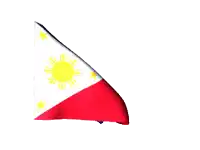 a red white and blue flag with yellow stars