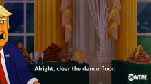 Clear The Dance Floor Donald Trump GIF - Clear The Dance Floor Dance Dance Floor GIFs