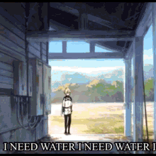 I Need Water Cowboys Gc GIF - I Need Water Cowboys Gc Mikaela Hyakuya GIFs