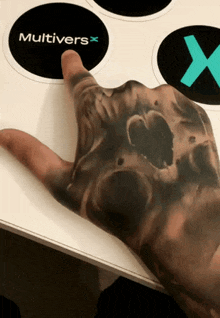 Multiversx Hand GIF - Multiversx Hand Tattoos GIFs