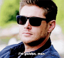 Dean Winchester Shades GIF - Dean Winchester Shades Golden Man GIFs
