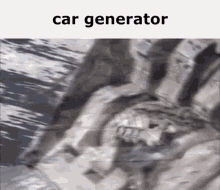 car generator