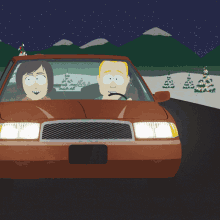 Swerving South Park GIF