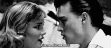 Kiss Me. Kiss Me Hard. GIF - Crybaby Allison Vernon Williams Johnny Depp GIFs