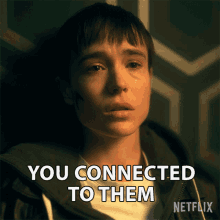 You Connected To Them Viktor Hargreeves GIF - You Connected To Them Viktor Hargreeves Elliot Page GIFs