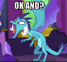 Mlp Ember My Little Pony GIF - Mlp Ember My Little Pony Ok And GIFs