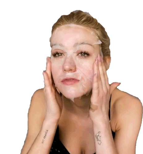 Face Mask Marie Claire Sticker - Face Mask Marie Claire Self Care Stickers