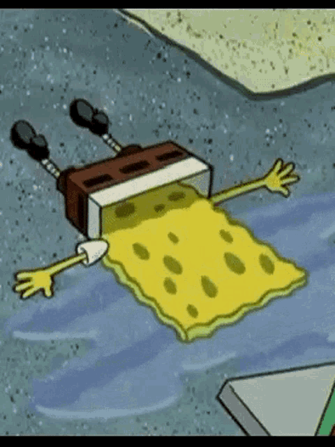 Download Sad Spongebob Crying Wallpaper