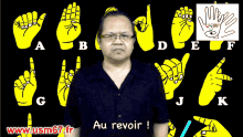 Au Revoir Lsf GIF - Au Revoir Lsf Deaf67 GIFs