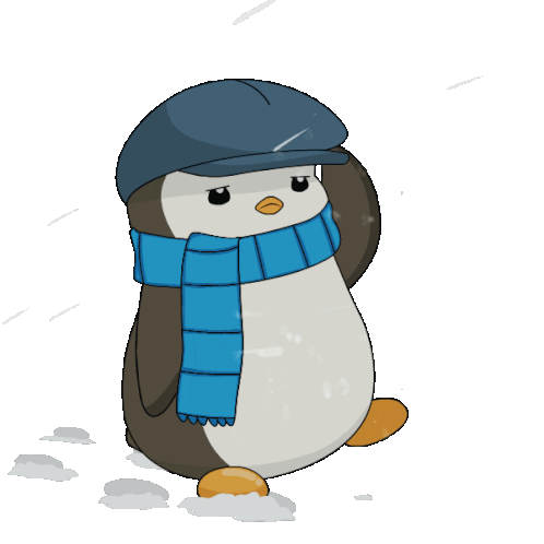 Snow Winter Sticker - Snow Winter Penguin Stickers