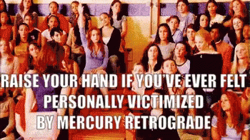 Mercury Retrograde Hnads Up GIF - Mercury Retrograde Hnads Up Mercury Retrograde Victims GIFs