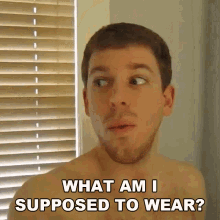What Am I Supposed To Wear Corey Vidal GIF - What Am I Supposed To Wear Corey Vidal Dress Code GIFs