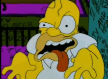 Freak Out Homer Simpson GIF - Freak Out Homer Simpson Susto GIFs
