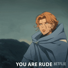 You Are Rude Sypha Belnades GIF - You Are Rude Sypha Belnades Castlevania GIFs
