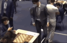 Chess Awkward GIF - Chess Awkward Handshake GIFs