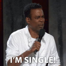 Im Single Chris Rock GIF - Im Single Chris Rock Chris Rock Selective Outrage GIFs