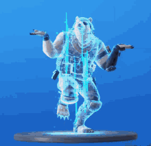 Living Large Polar Bear GIF - Living Large Polar Bear Fortnite GIFs